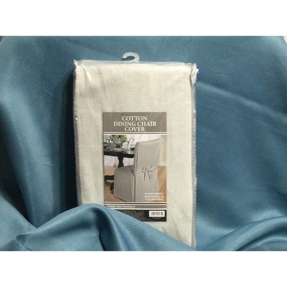 Dining Chair Cover 100% Cotton 42 inch High24 - Picture 3 of 4